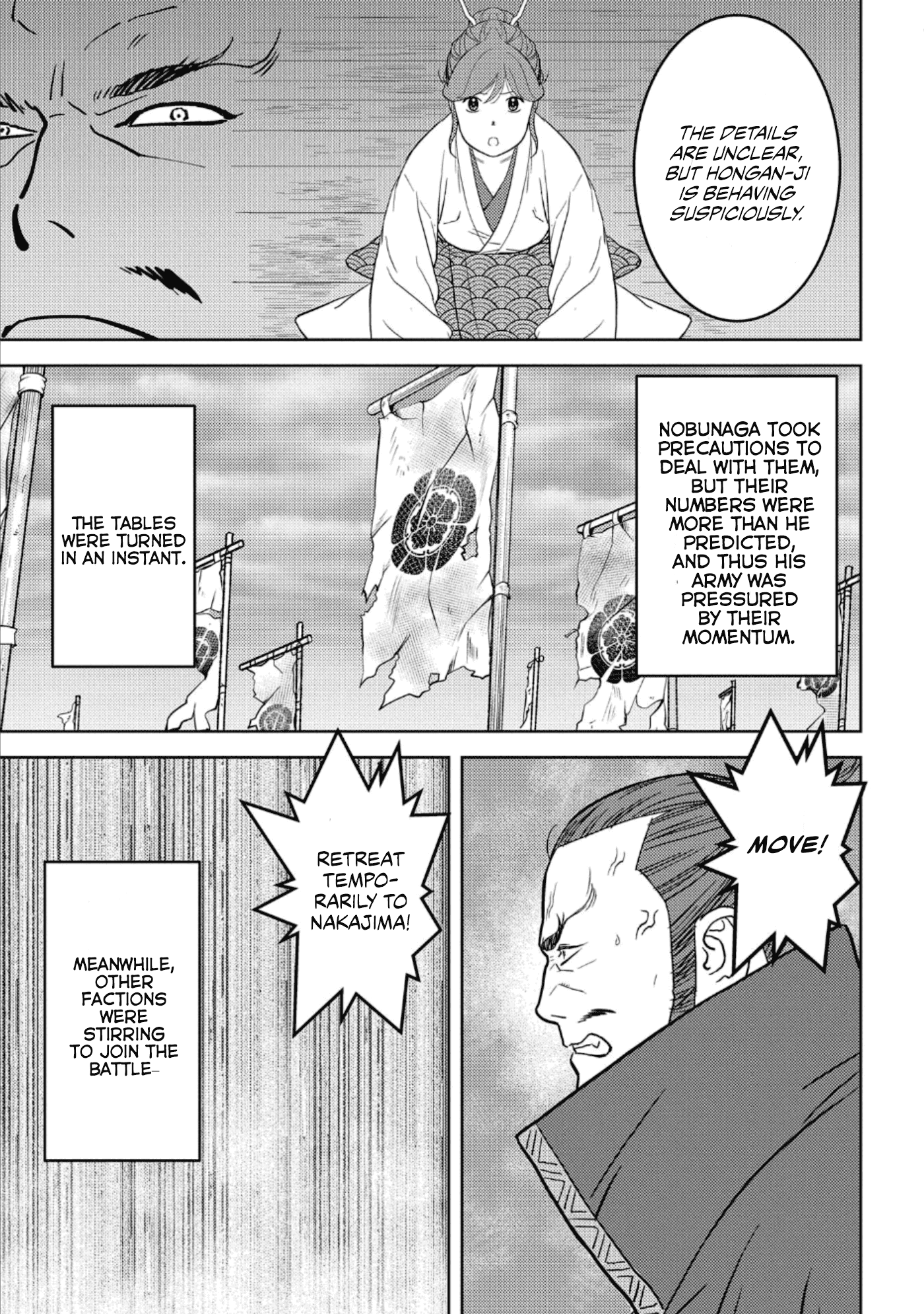 Sengoku Komachi Kuroutan: Noukou Giga Chapter 48 16